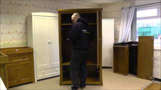 Flat Pack Wardrobe Assembly made easy [upl. by Harlene]