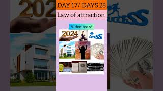 How to make vision board  vision board 2024  law of attraction shorts [upl. by Penman]