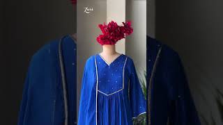 Latest Chanderi Silk Suit Design  Salwar Suit  Zuri Women [upl. by Oretna]