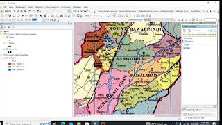 How to Create Shapefiles and Digitization in ArcMap HindiUrdu Lecture2 [upl. by Dryden]