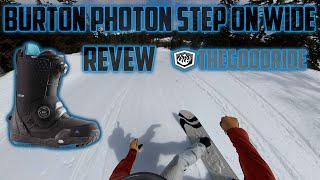 Burton Photon Step On Wide 2023 2024 Boot Review [upl. by Eyt]