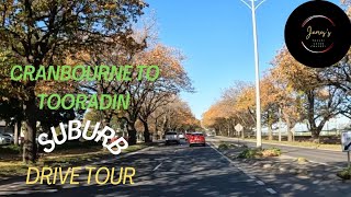 🇦🇺DRIVE TOUR VICTORIA  Cranbourne to Tooradin [upl. by Michell767]