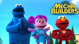 SESAME STREET  MECHA BUILDERS 🌟 Kids Toys SesameStreet [upl. by Helga]