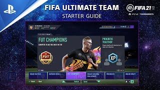 FIFA 21 FUT Guide  How to Start FIFA Ultimate Team  PS Competition Center [upl. by Hill9]