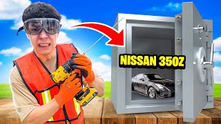 LE REGALO EL NISSAN 350Z A QUIEN ABRA LA CAJA FUERTE INDESTRUCTIBLE  Yair17 [upl. by Siwel]