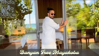 Banyan Tree Mayakoba Beachfront Lanai Pool Suite Walkthrough amp Review in Cancun area [upl. by Blayze]