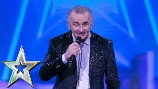 60 year old Johnny Quinn impresses judges with amazing yodel  Irelands Got Talent [upl. by Lhary]