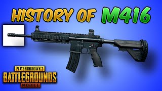 Why Everyone Loves the M416 quotHistory Of M416quot Iconic Weapon of PUBG Mobile amp BGMI [upl. by Stetson]