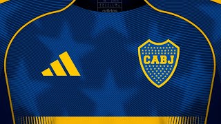 ¡CAMISETA ADIDAS de BOCA JUNIORS 20252026 [upl. by Wenoa]