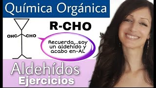 ALDEHÍDOS  ejercicios prácticos  QUÍMICA ORGÁNICA [upl. by Norvell529]