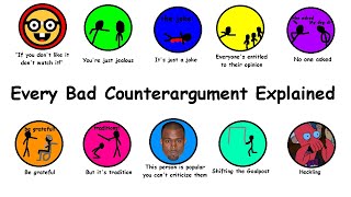 Every Bad Counterargument Explained In 5 Minutes [upl. by Nancey]