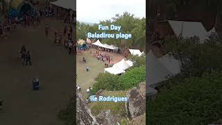 ile Rodrigues Fun Day plage de Baladirou 23 juin 2024 accordeon sega [upl. by Gabriello]