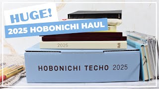 2025 Hobonichi Haul and Unboxing  All the PLANNERS Hons Cousin A6 Weeks and More [upl. by Heimer949]