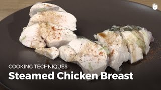 How to Steam Chicken  Cooking Chicken [upl. by Ailicec949]