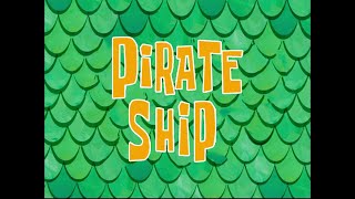 SpongeBob Music Pirate Ship Harry Bluestone and Emil Cadkin version [upl. by Stutzman]