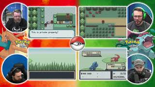 Pokémon 1st Ever Randomizer 4 Way Race 1 Fire Red  Leaf Green [upl. by Lanie]