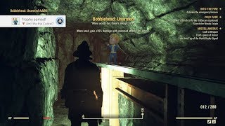 Fallout 76 Unarmed Bobblehead amp Medicine Bobblehead Location [upl. by Milburn]