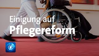 Pflegereform Regierung einigt sich [upl. by Suckram]