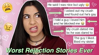 Reading Your Worst REJECTION Stories so sad  Just Sharon [upl. by Annahaj]