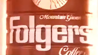 FOLGERS  80s Commercials Compilation [upl. by Ogren]