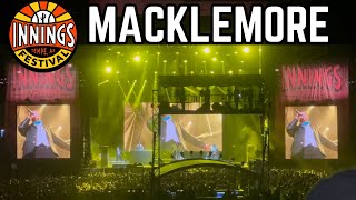 Macklemore  Innings Festival 2024 [upl. by Nnylsaj277]