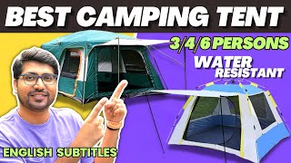 Best Tent for Camping⚡Best Camping Tent For 4 Person⚡Best Camping Tent in India⚡Camping Tent 4Person [upl. by Rhynd]