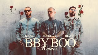 iZaak Jhayco Anuel AA  BBY BOO Remix Official Video [upl. by Dobb]