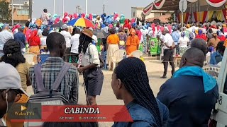 A FESTA QUE IMPACTOU A CIDADE TODA  CabindaAngola  WakuTV1 [upl. by Ahseim]