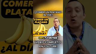 ¡CUIDADO Comer un plátano al día te sorprenderá 😱 platanos [upl. by Marigolde414]