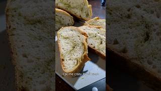 Pesto sourdough is as good as you think it would be cooking baking sourdough recipe food [upl. by Phalan]