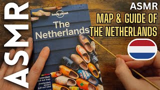 Tour Guide of the Netherlands 🇳🇱 soft spoken map tracing ASMR [upl. by Iras]