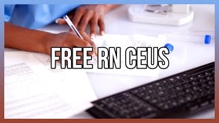 Free RN CEUS  Get Free Access Here [upl. by Waal564]