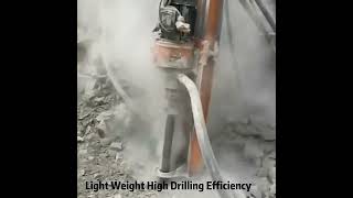 Portable Pneumatic DTH Drilling Rig [upl. by Egor]