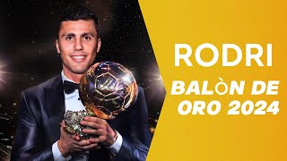 BALON DE ORO 2024 RODRI balondeoro2024 balondoro balondeoro2024 rodrimancity rodri5 [upl. by Inamik93]