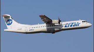 UTair Flight 120  Crash Animation [upl. by Hada]