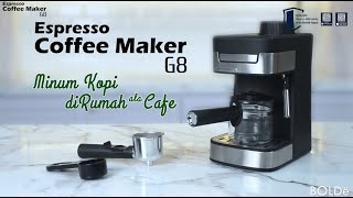 Espresso Coffee Maker G8 Minum Kopi ala cafe di rumah [upl. by Wendeline117]