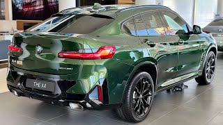 First Look  2023 BMW X4 M Sport  Anglesey Green Metalic Color [upl. by Ardni]