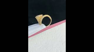 Boucheron diamond ring18k yellow gold [upl. by Orva]