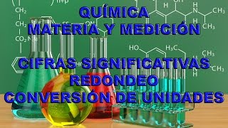 cifras significativas redondeo y factor de conversión [upl. by Witherspoon]