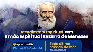 ATENDIMENTO ESPIRITUAL COM BEZERRA DE MENEZES 2704  Atendimento gratuito [upl. by Nuhs47]