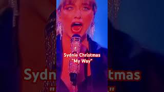 You nailed it Sydnie Christmas  My Way👏🏼👏🏼👏🏼 sydniechristmas [upl. by Atirb175]