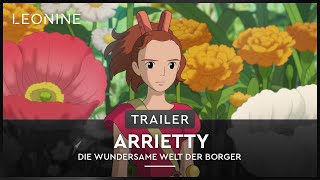 Arrietty  Die wundersame Welt der Borger  Trailer deutschgerman [upl. by Garold]