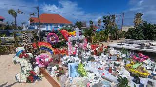 Tombe de Jonny Hallyday à St Barthélemy [upl. by Saraiya]