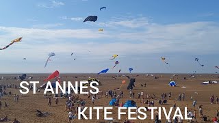 Lets go fly a kite Kite festival St Annes 2023 [upl. by Perren]