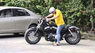 Harley Davidson 48 FortyEight độ phong cách Roland Sands Design  MotoSaigonvn [upl. by Nangatrad]