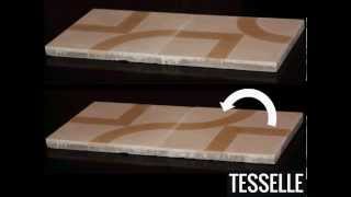 Demonstration of Tesselle Cement Tiles  Geometricks [upl. by Derrek]