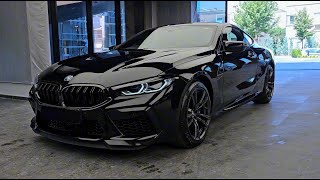 NEW 2025 BMW M8 Competition Gran Coupe  Exhaust sondExterior and Interior carbon core detail 4K [upl. by Arhez]