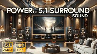 POWER of 51 Dolby Surround Sound 4K Test [upl. by Omrellig671]