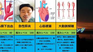 【死ぬほど痛い病気】医者が教える、痛すぎる病気ランキング！ [upl. by Eahsal]