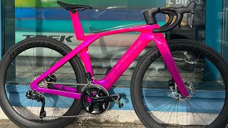 Unboxing Gorgeous Pink Fade Trek Madone SLR [upl. by Greenlee589]